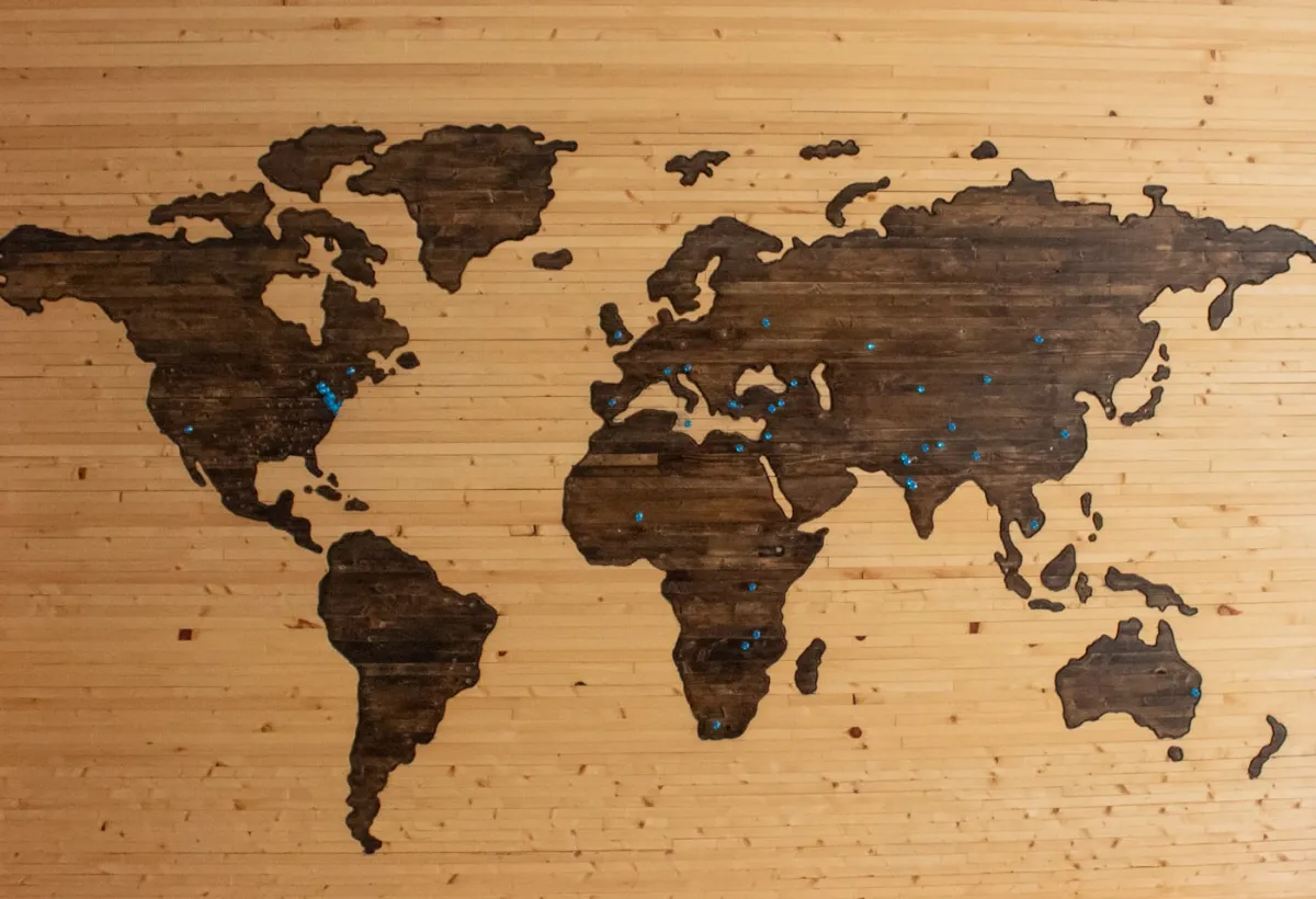 North America map showing US, Canada, and Mexico expansion
